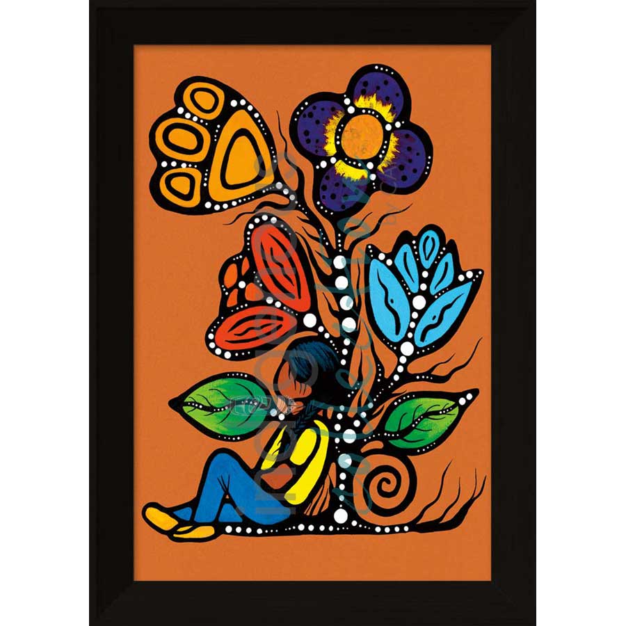 Beautiful Sunday by artist Jackie Traverse - Anishinaabe. Indigenous Collection