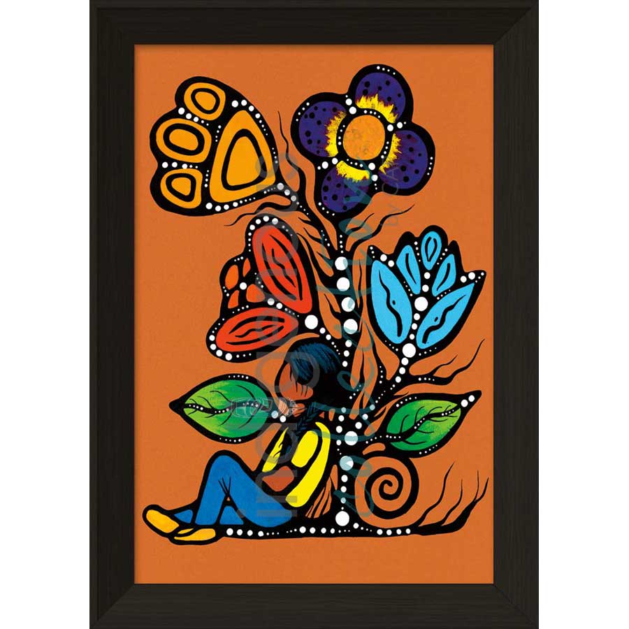 Beautiful Sunday by artist Jackie Traverse - Anishinaabe. Indigenous Collection