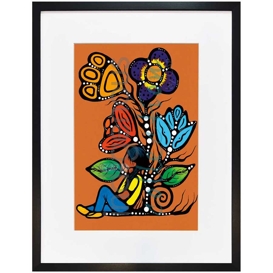 Beautiful Sunday by artist Jackie Traverse - Anishinaabe. Indigenous Collection