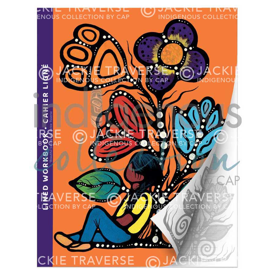 Beautiful Sunday Workbook by artist Jackie Traverse. Indigenous Collection.
