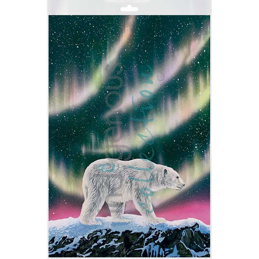 Beast of the Arctic by artist Ronnie Simon - Gwich'in. Indigenous Collection