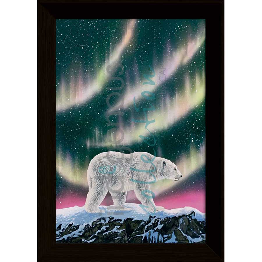 Beast of the Arctic by artist Ronnie Simon - Gwich'in. Indigenous Collection