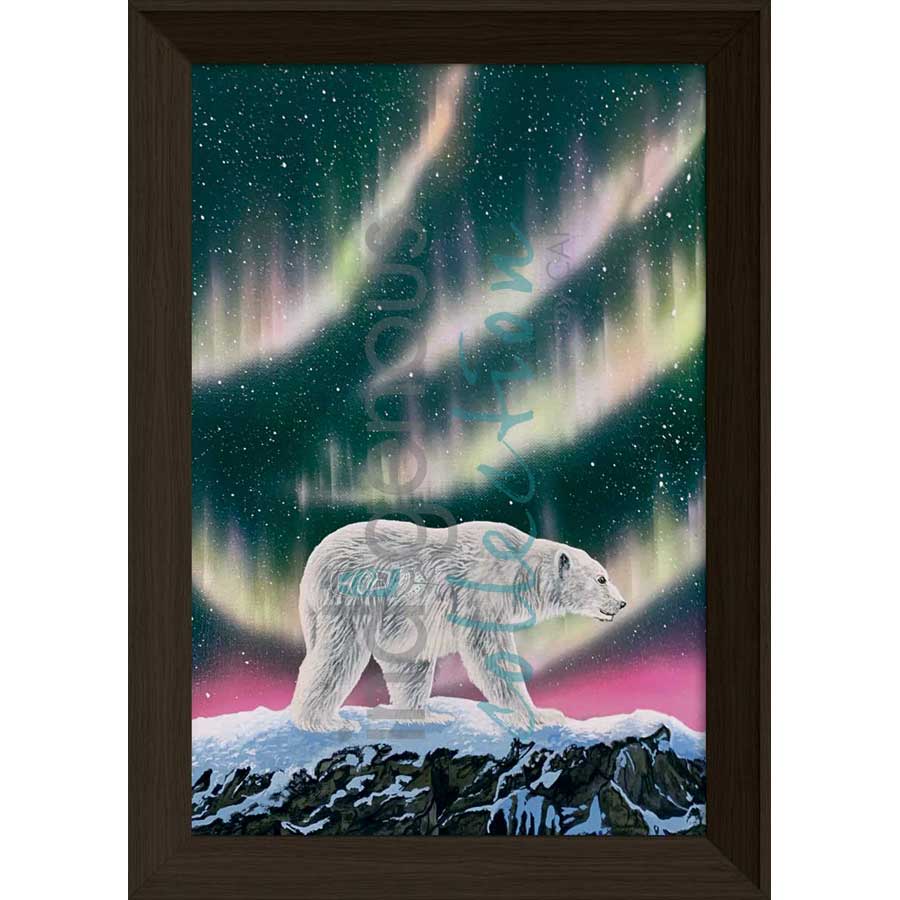 Beast of the Arctic by artist Ronnie Simon - Gwich'in. Indigenous Collection