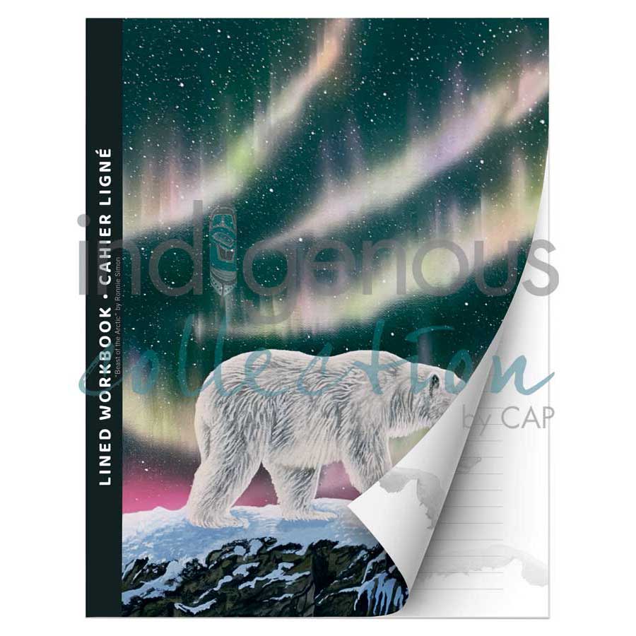 Beast of the Arctic Workbook by artist Amy Keller-Rempp. Indigenous Collection.
