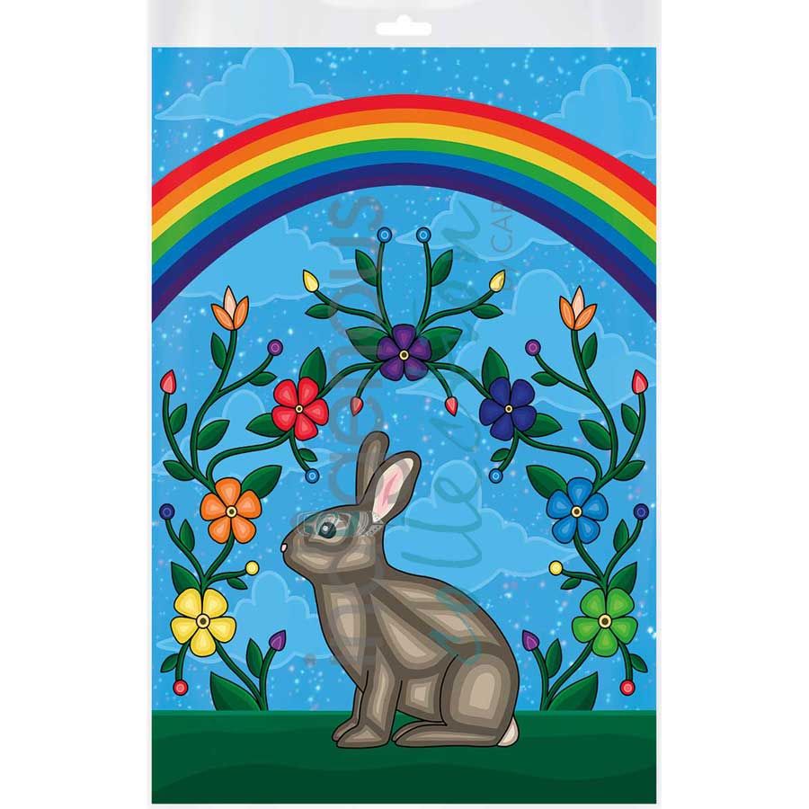 Waabooz by artist Marissa Indoe - Anishinaabe. Indigenous Collection
