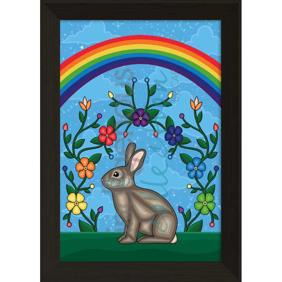 Waabooz by artist Marissa Indoe - Anishinaabe. Indigenous Collection