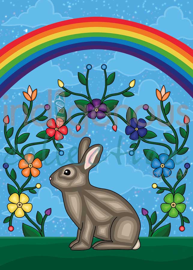 Waabooz by artist Marissa Indoe