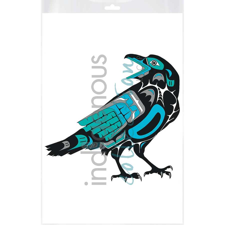 Raven Talk by artist Shirley Babcock - Coast Salish/Kwakwaka'wakw. Indigenous Collection