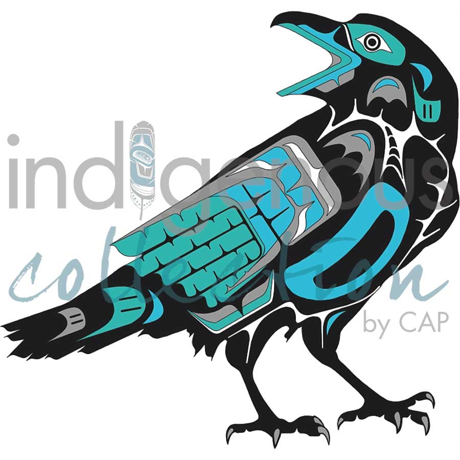Raven Talk by artist Shirley Babcock