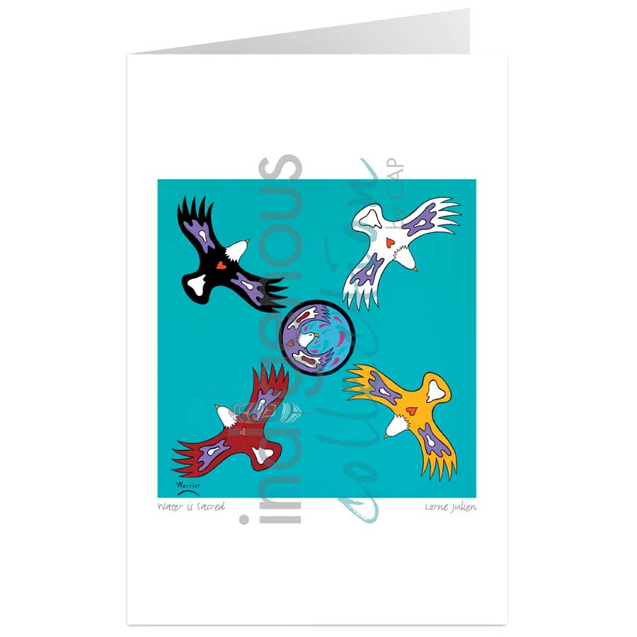 Water is Sacred by artist Lorne Julien