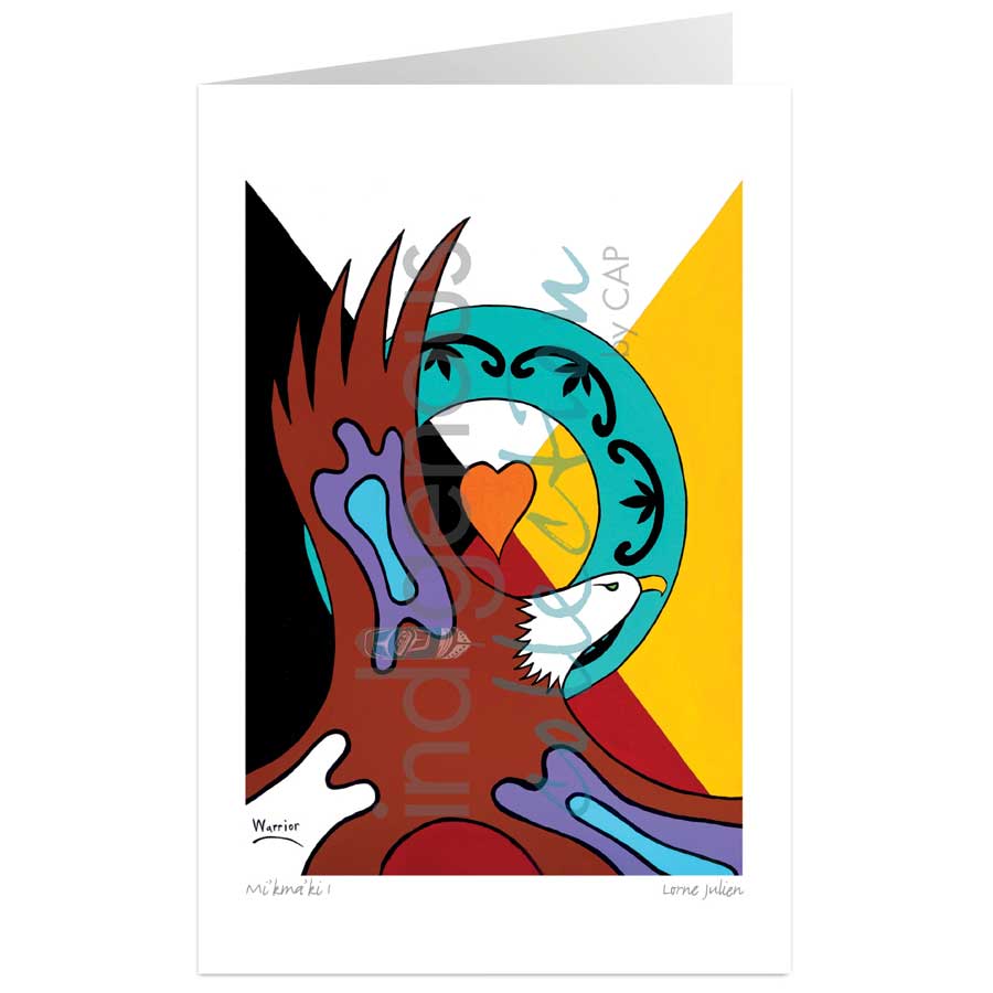 Mi'kma'ki I by artist Lorne Julien