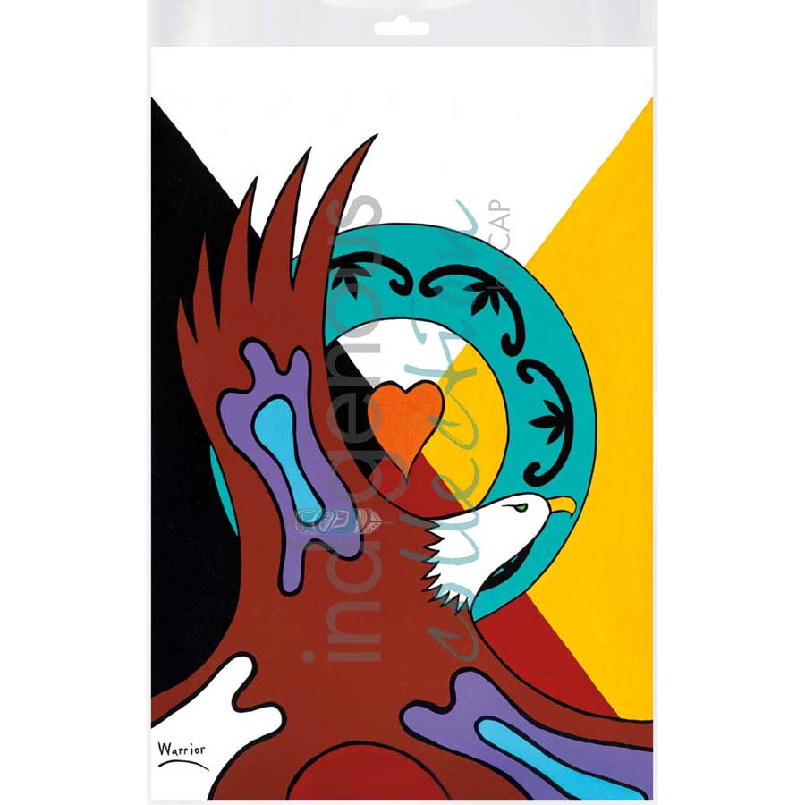 Mi'kma'ki I by artist Lorne Julien - Mi'kmaq. Indigenous Collection