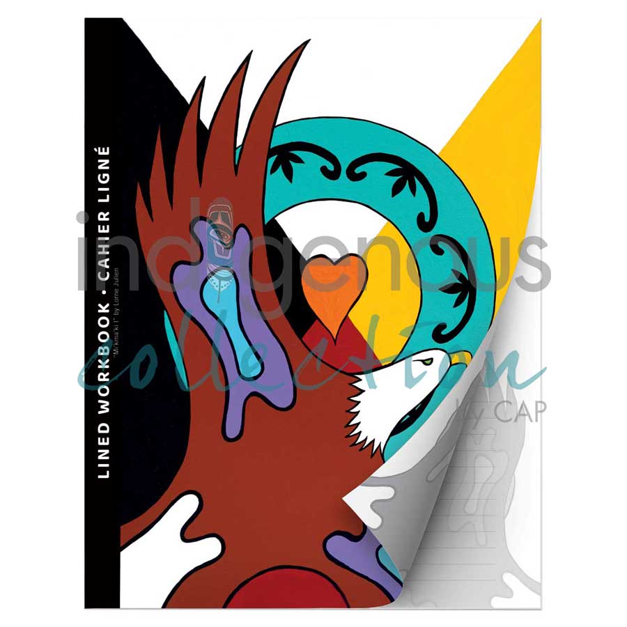 Mi'kma'ki I Workbook by artist Lorne Julien. Indigenous Collection.