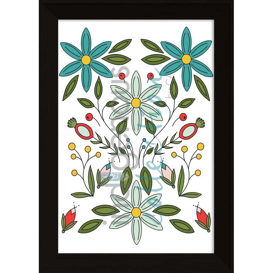 Nature Is Beautiful by artist Lisa Berry - Métis. Indigenous Collection