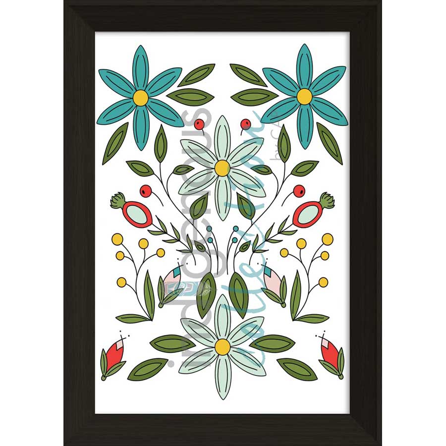 Nature Is Beautiful by artist Lisa Berry - Métis. Indigenous Collection