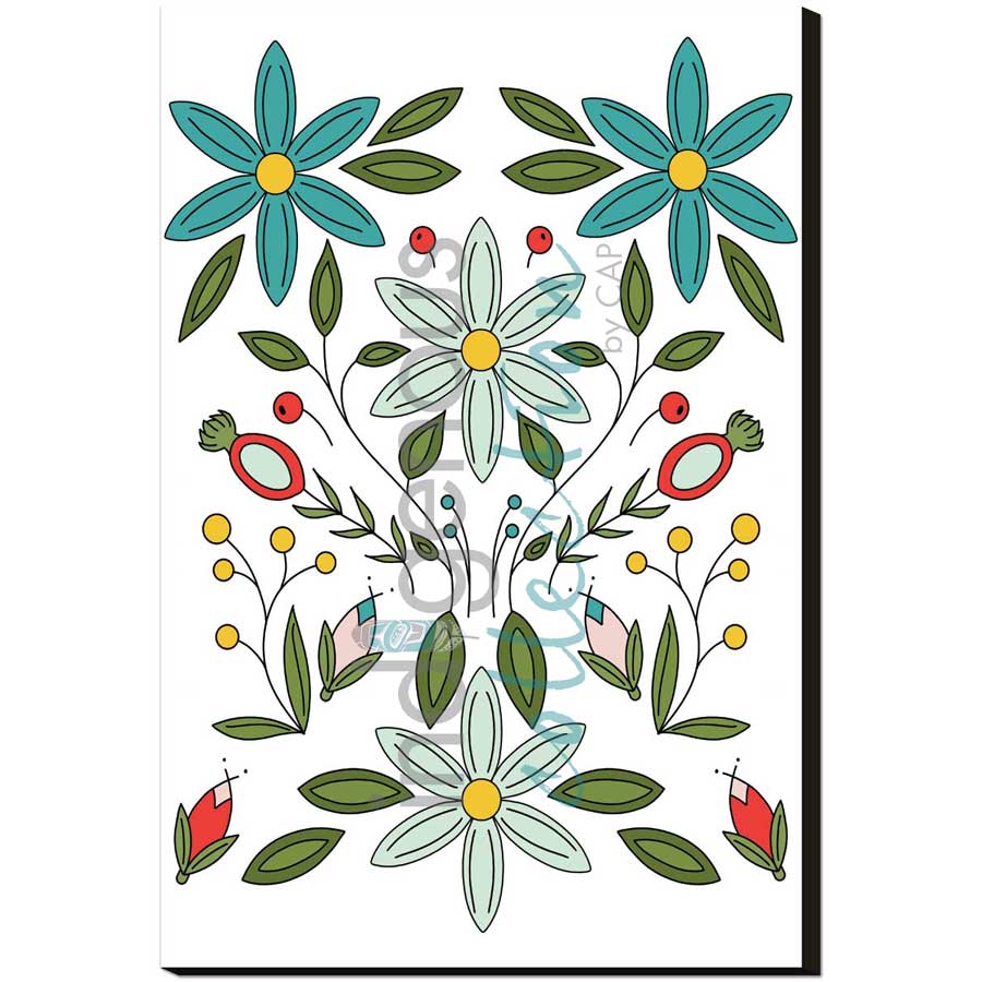 Nature Is Beautiful by artist Lisa Berry - Métis. Indigenous Collection