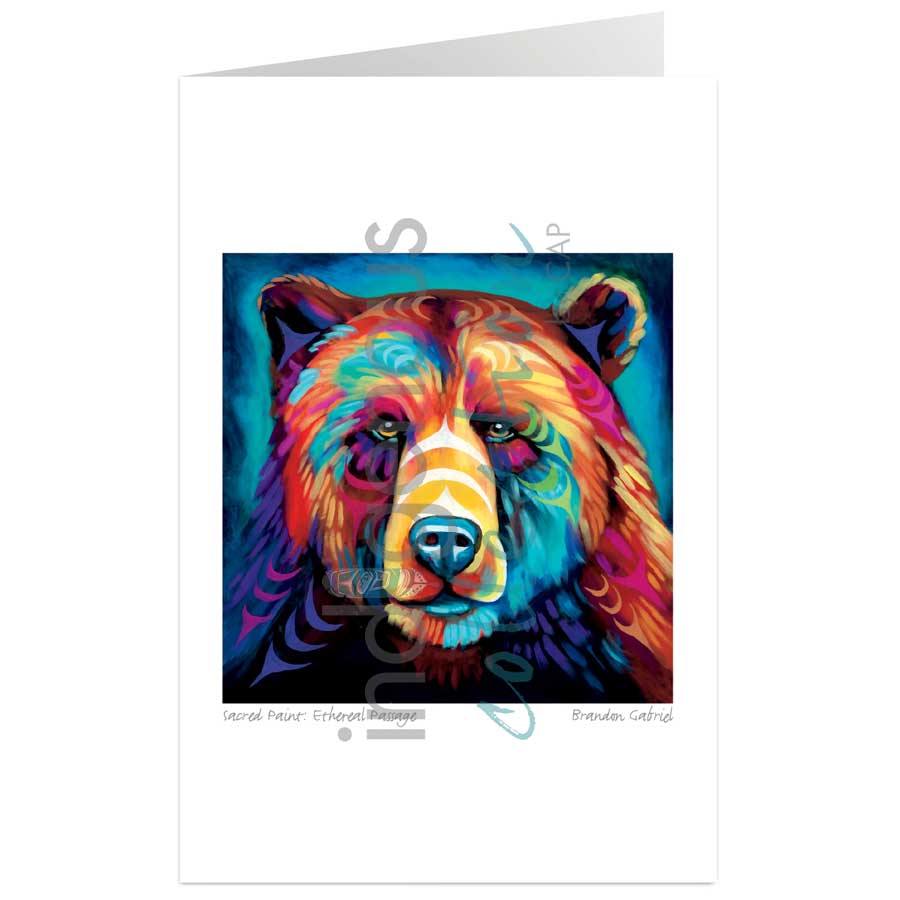 Sacred Paint: Ethereal Passage by artist Brandon Gabriel