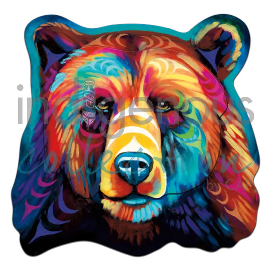 Sacred Paint: Ethereal Passage 3D Magnets by artist Brandon Gabriel. Indigenous Collection.