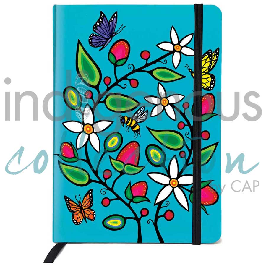 Berry Garden Journal by artist Jeffrey Red George. Indigenous Collection.