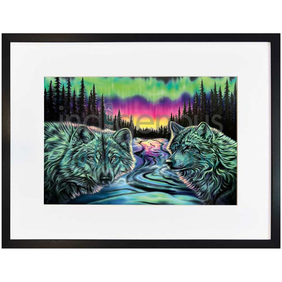Sky Dance - Wild Harmony by artist Amy Keller-Rempp - Mohawk. Indigenous Collection