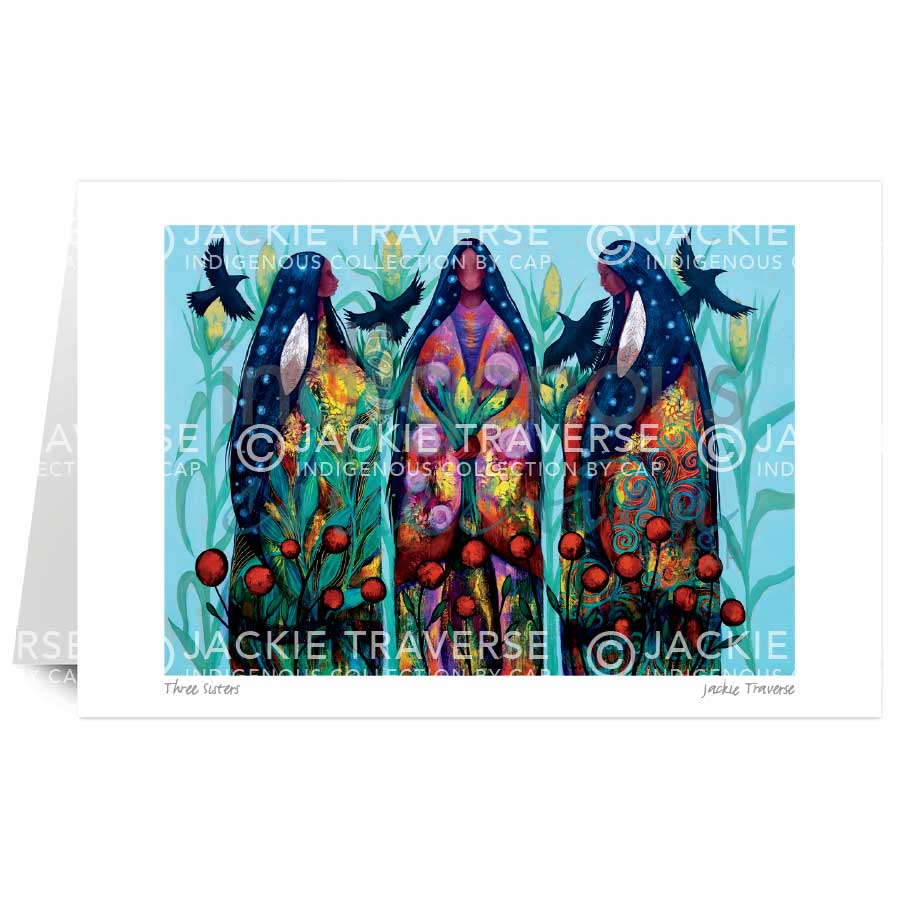 Three Sisters by artist Jackie Traverse