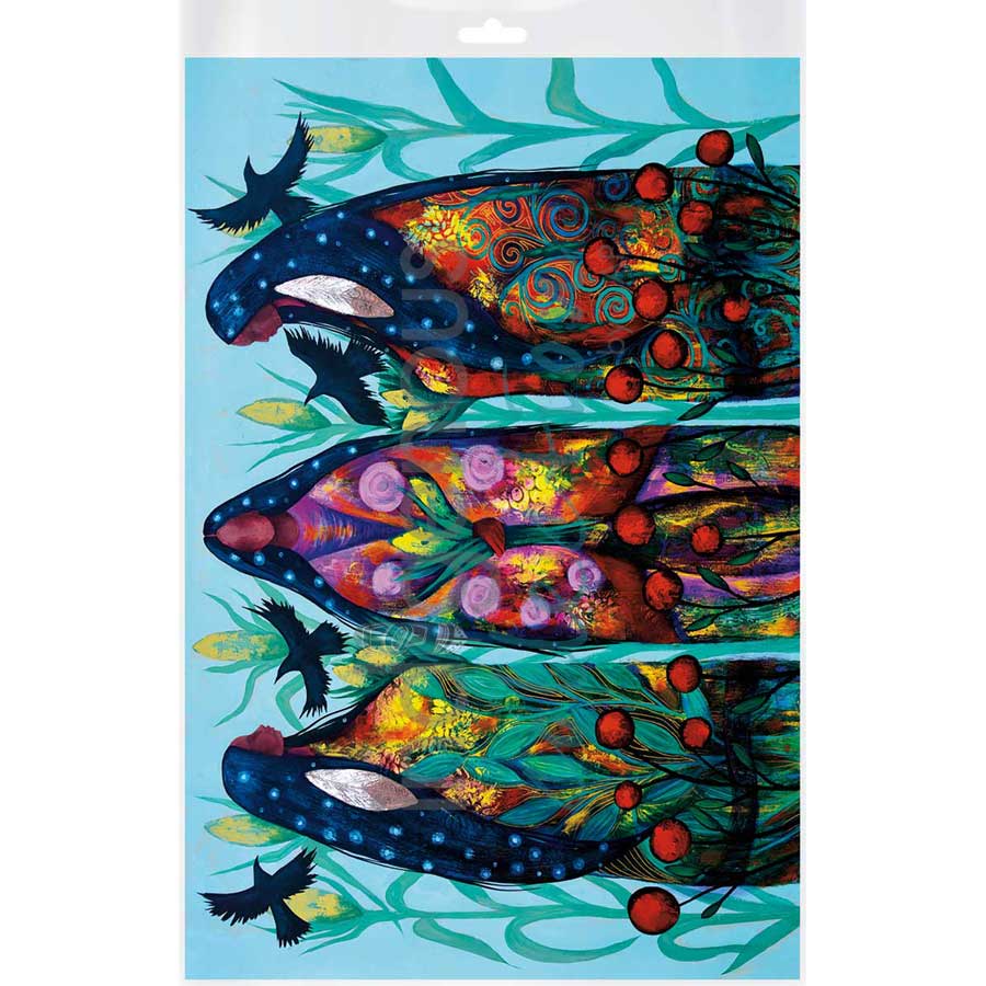 Three Sisters by artist Jackie Traverse - Anishinaabe. Indigenous Collection