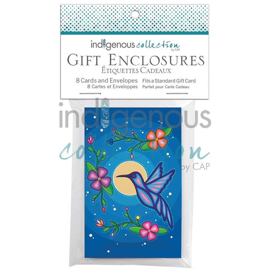 Nenookasi Gift Enclosure Cards by artist Marissa Indoe. Indigenous Collection.