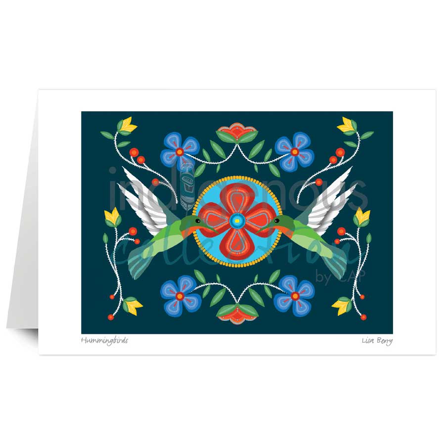 Hummingbirds by artist Lisa Berry