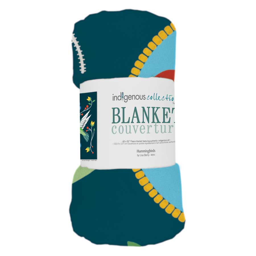 Hummingbirds Fleece Blanket