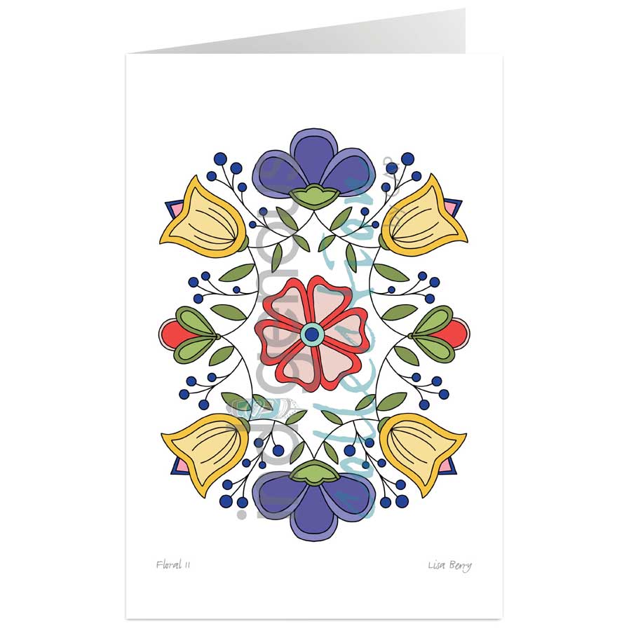 Floral II by artist Lisa Berry