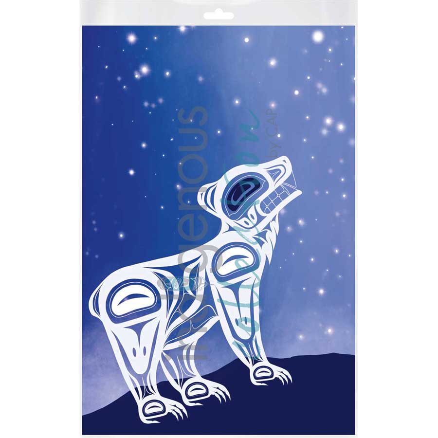 Bear in the Spirit World by artist Jessica McCallum-Miller (Hlox Majagalee) - Gitksan. Indigenous Collection