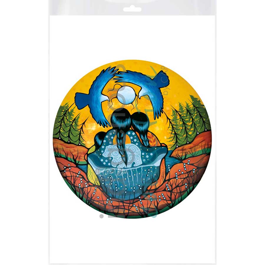 We are Blessed by artist Jackie Traverse - Anishinaabe. Indigenous Collection