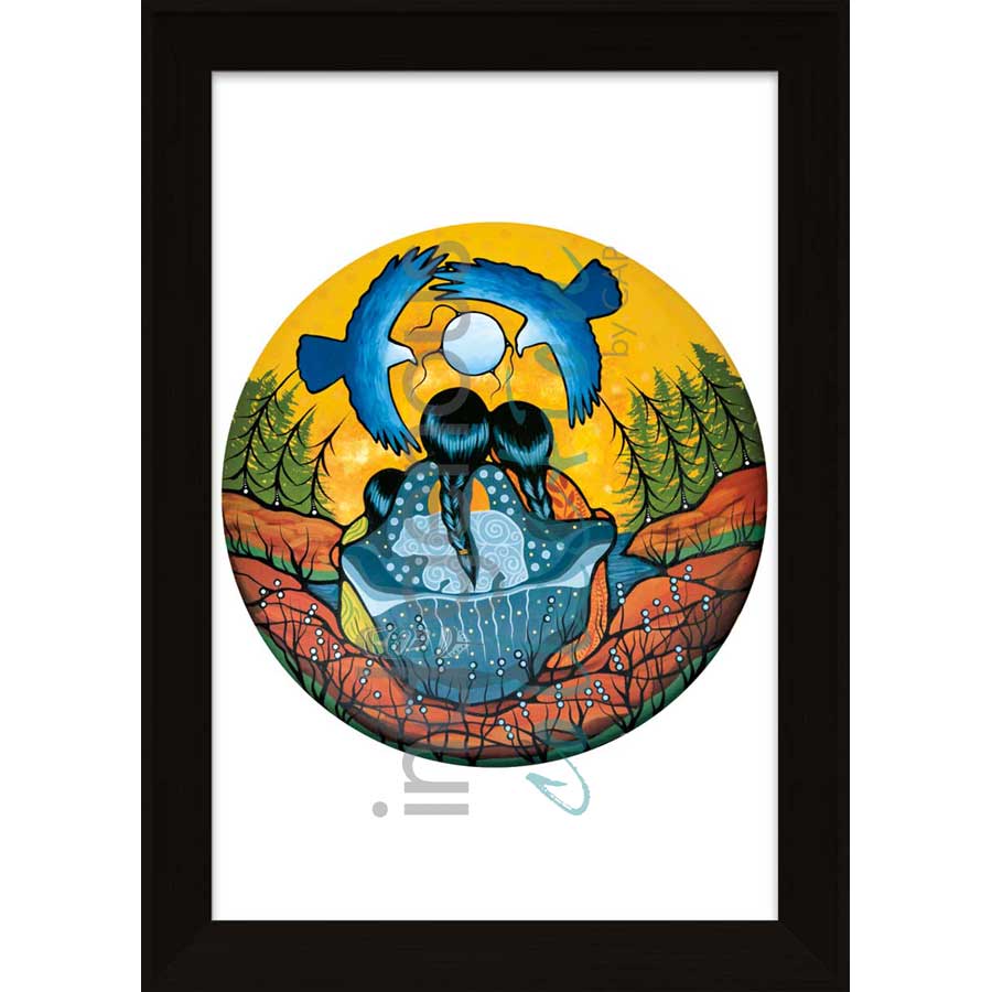 We are Blessed by artist Jackie Traverse - Anishinaabe. Indigenous Collection