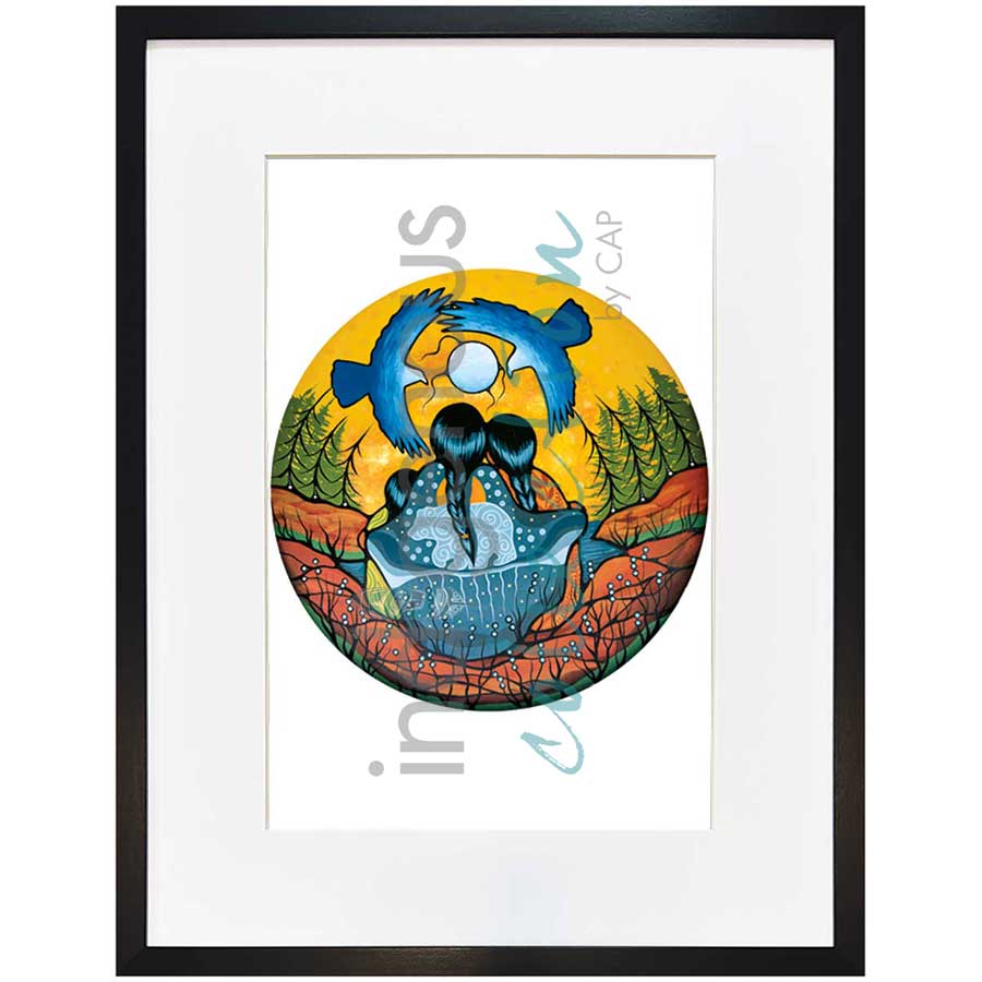 We are Blessed by artist Jackie Traverse - Anishinaabe. Indigenous Collection