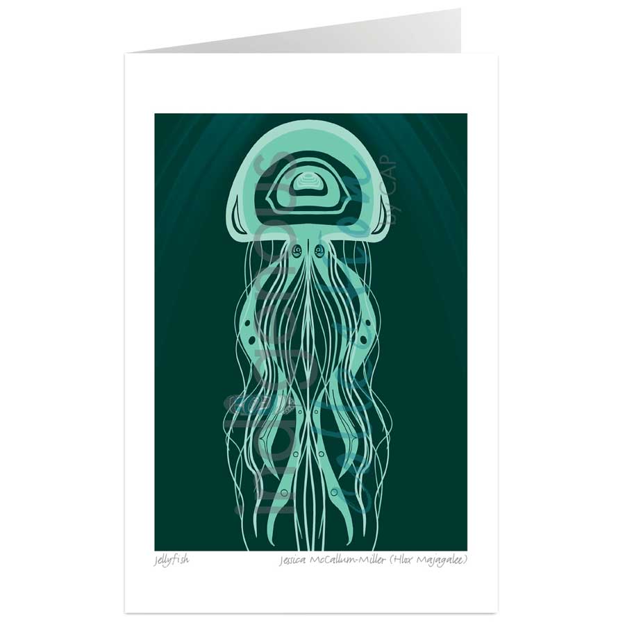 Jellyfish by artist Jessica McCallum-Miller (Hlox Majagalee)