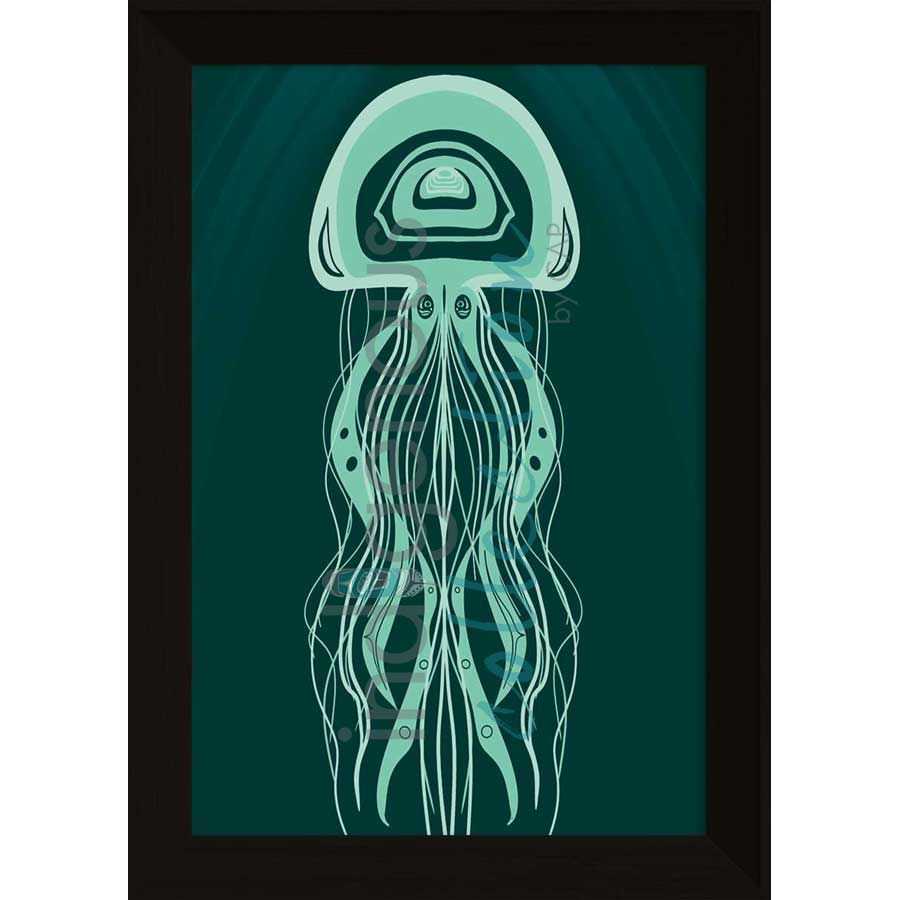 Jellyfish by artist Jessica McCallum-Miller (Hlox Majagalee) - Gitksan. Indigenous Collection