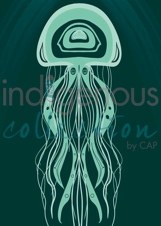 Jellyfish by artist Jessica McCallum-Miller (Hlox Majagalee)