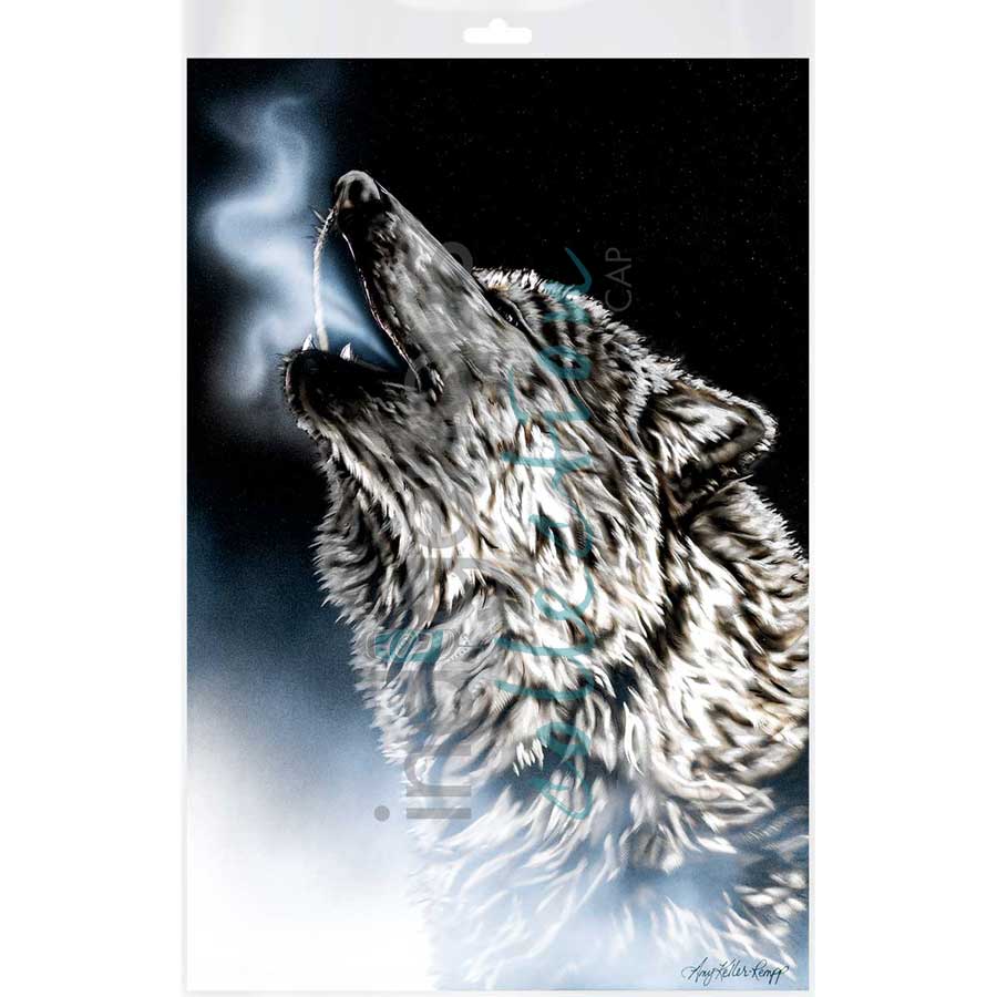 Northern Howl by artist Amy Keller-Rempp - Mohawk. Indigenous Collection