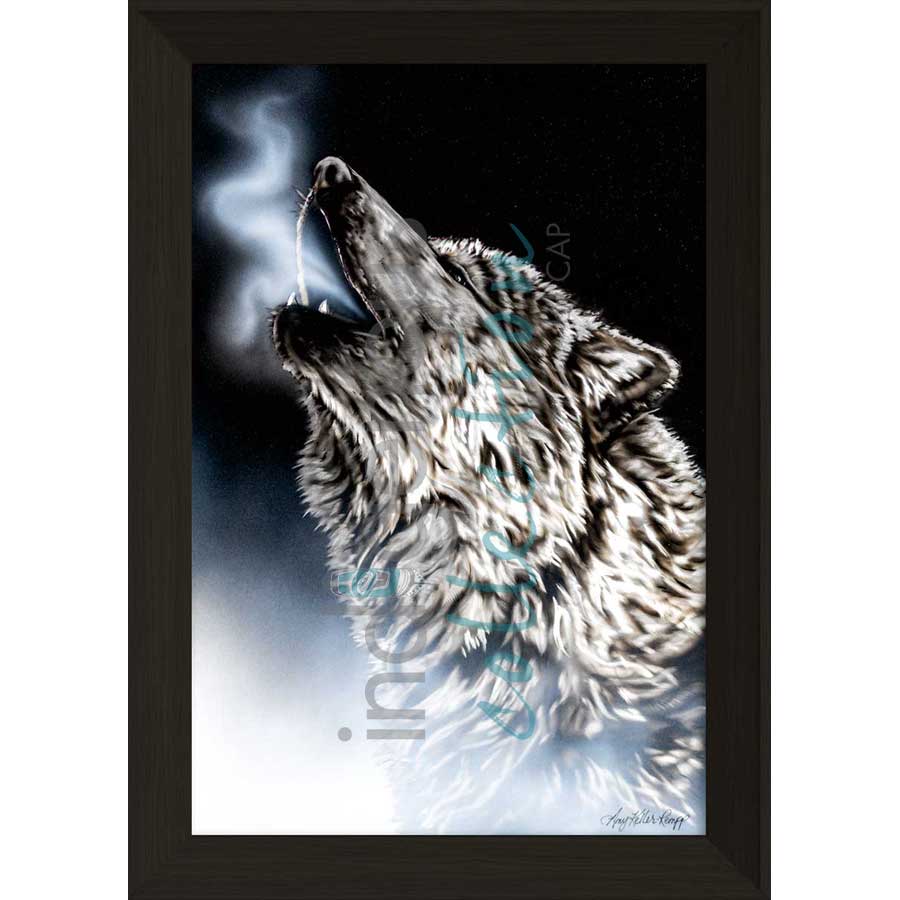 Northern Howl by artist Amy Keller-Rempp - Mohawk. Indigenous Collection
