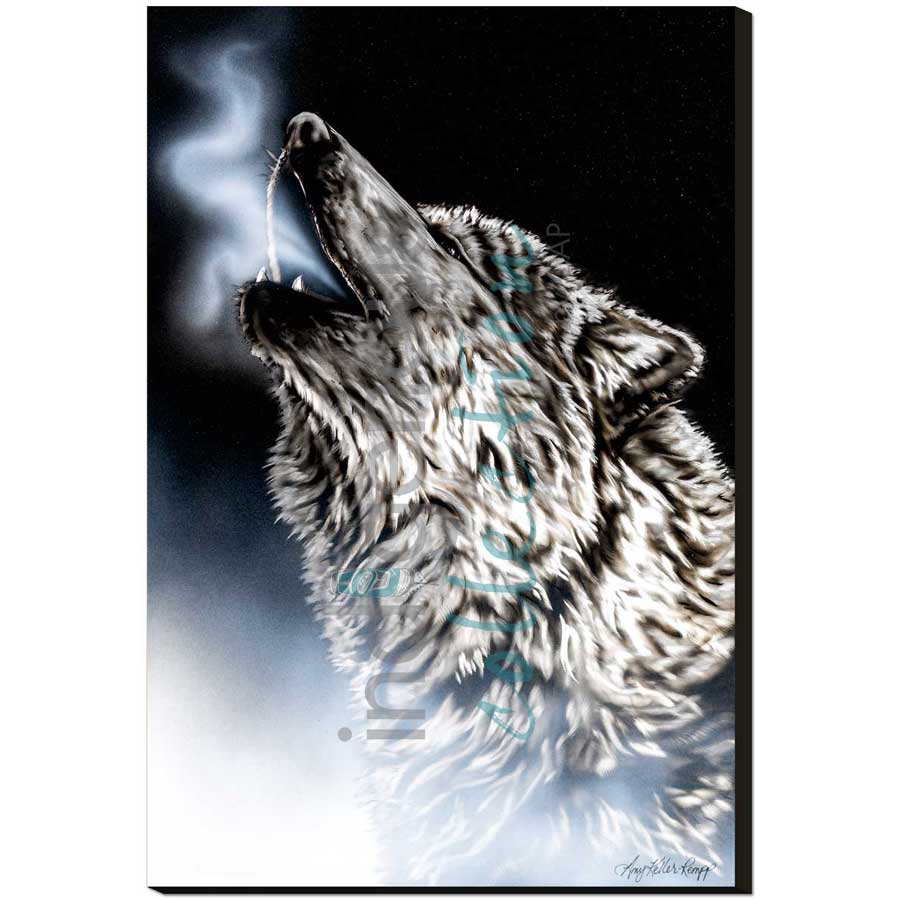 Northern Howl by artist Amy Keller-Rempp - Mohawk. Indigenous Collection