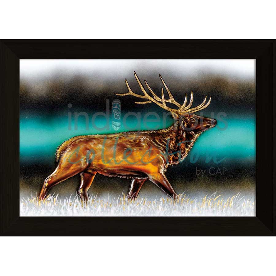 Wapiti Winds by artist Amy Keller-Rempp - Mohawk. Indigenous Collection