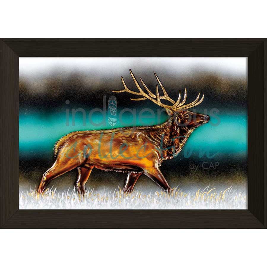 Wapiti Winds by artist Amy Keller-Rempp - Mohawk. Indigenous Collection