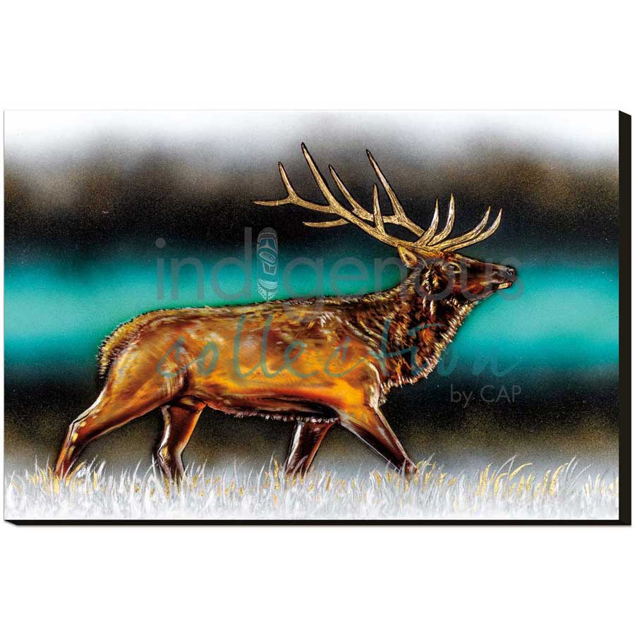 Wapiti Winds by artist Amy Keller-Rempp - Mohawk. Indigenous Collection