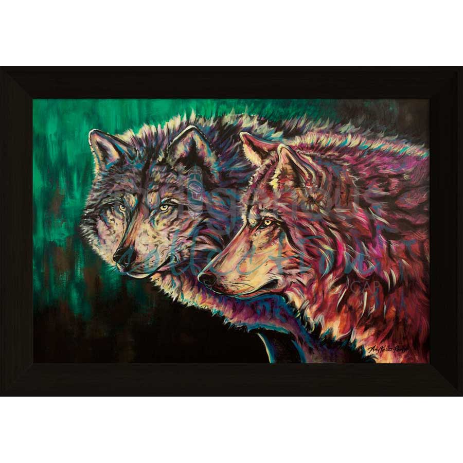 Echoes of Wisdom by artist Amy Keller-Rempp - Mohawk. Indigenous Collection
