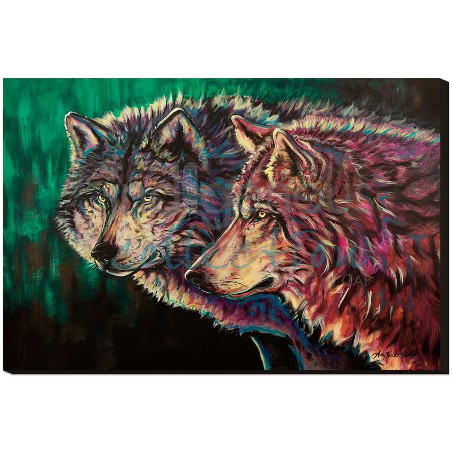 Echoes of Wisdom by artist Amy Keller-Rempp - Mohawk. Indigenous Collection