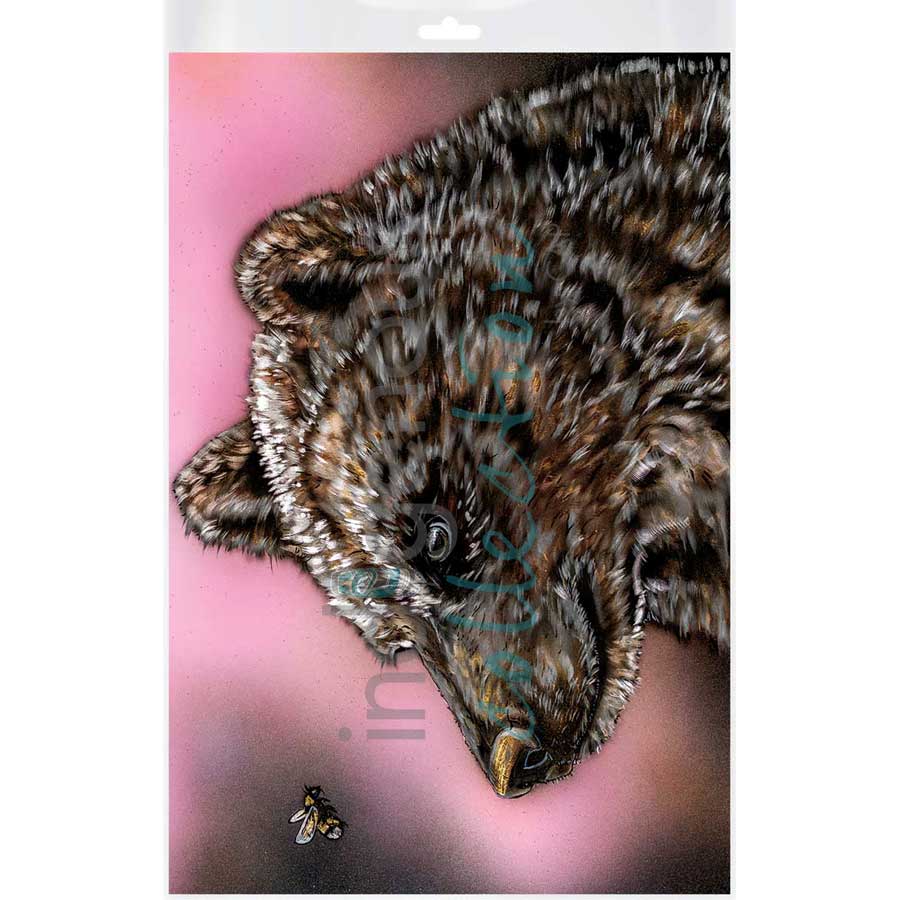 Bee Curious by artist Amy Keller-Rempp - Mohawk. Indigenous Collection