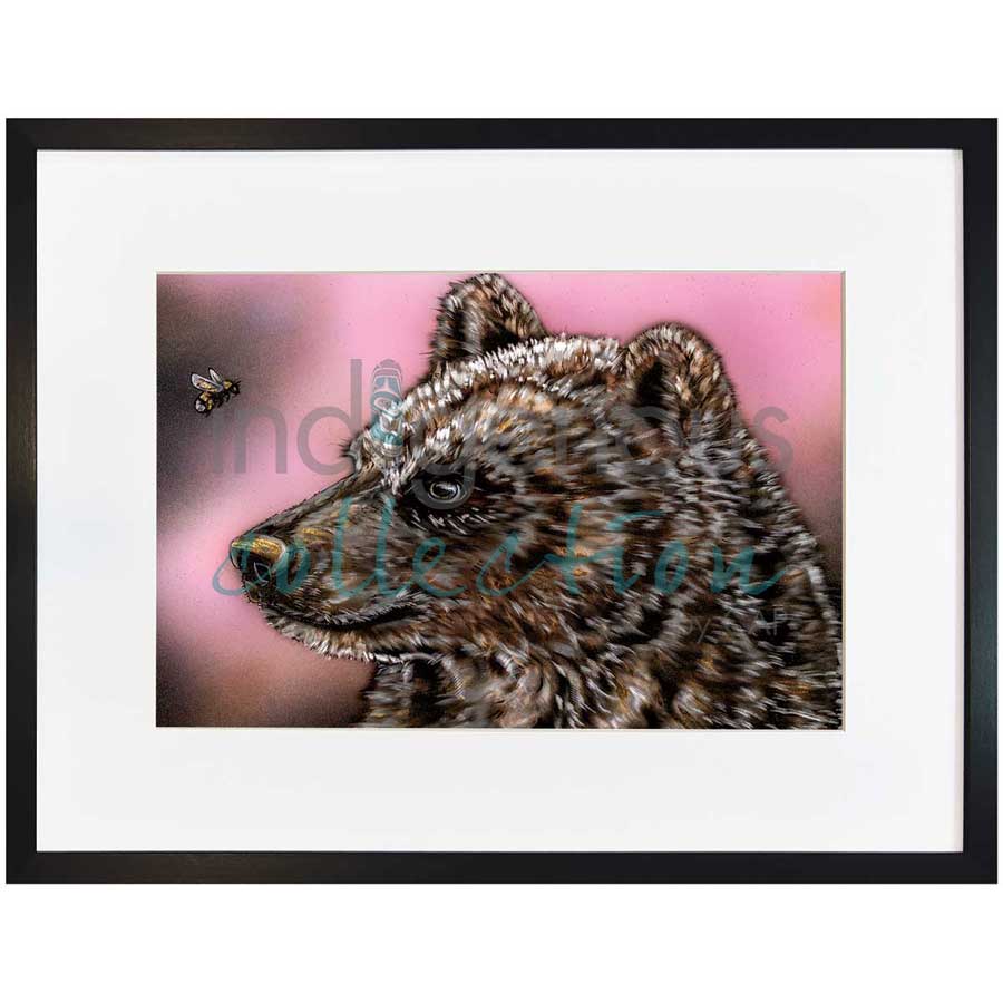 Bee Curious by artist Amy Keller-Rempp - Mohawk. Indigenous Collection