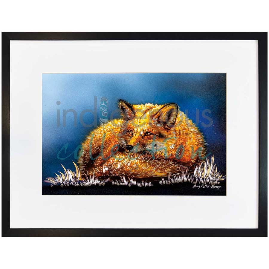Boreal Scout by artist Amy Keller-Rempp - Mohawk. Indigenous Collection