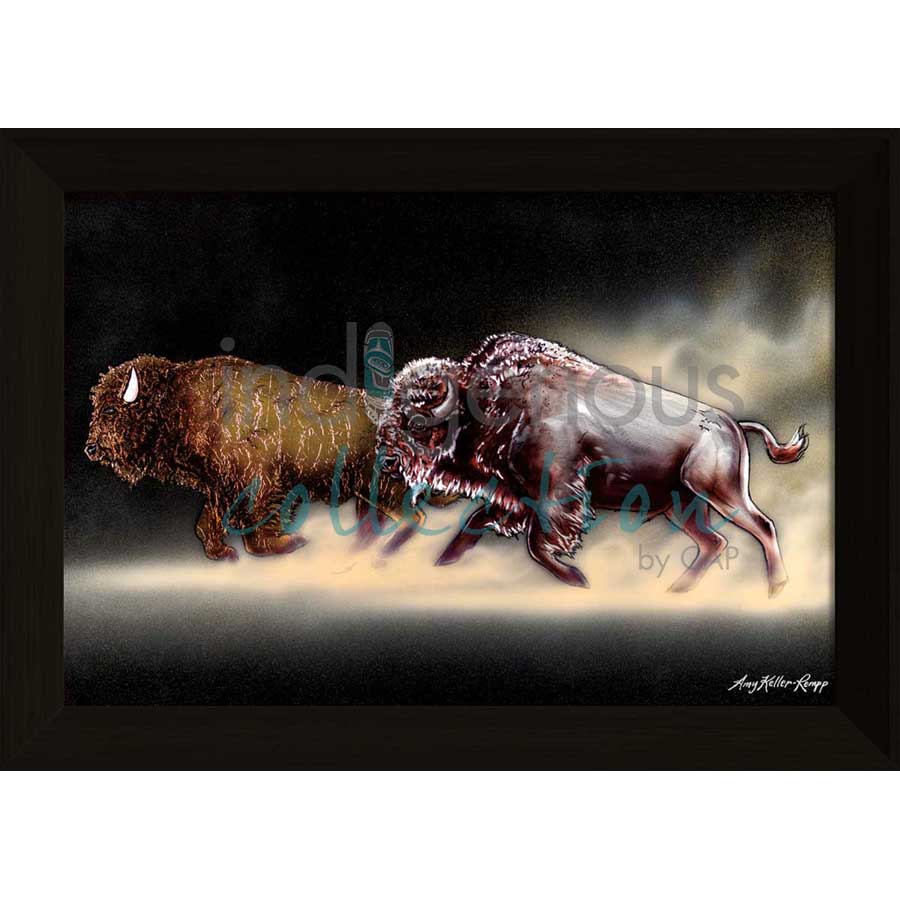 Thunder Valley by artist Amy Keller-Rempp - Mohawk. Indigenous Collection