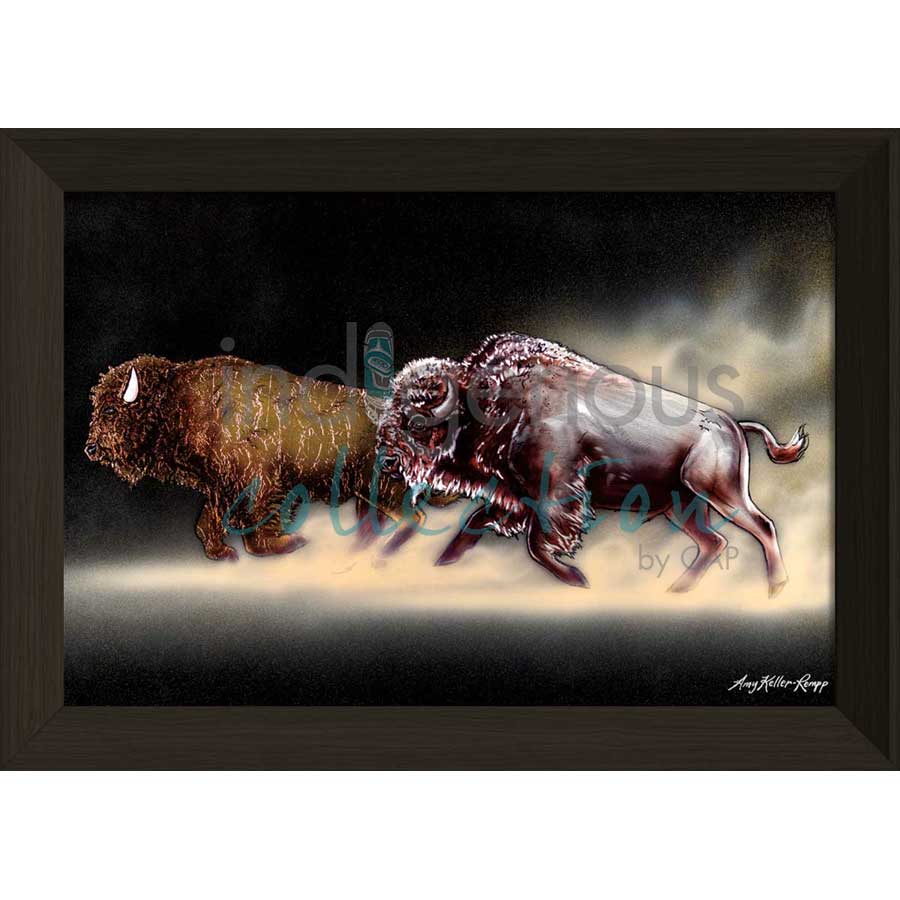 Thunder Valley by artist Amy Keller-Rempp - Mohawk. Indigenous Collection